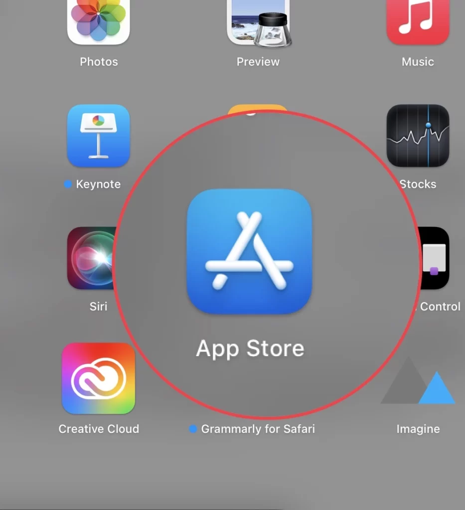 Open the App Store on your Mac.
